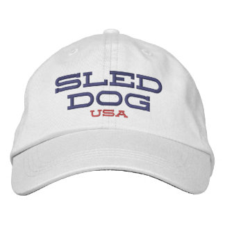 Brodée Casquette de chiens de traîneau
