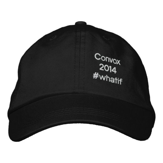 Brodée Casquette de Convox 2014 (Devant)