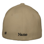 Brodée casquette de course à personnaliser (Dos)