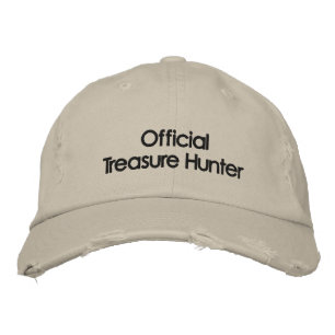 Brodée Casquette de détection des métaux brodés