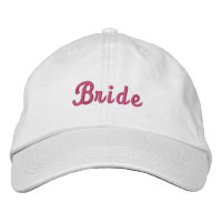Casquette de fête de mariage pour la mariée blanch