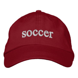 Brodée casquette de football