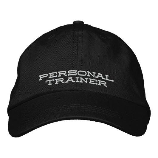 Brodée Casquette de formation personnel (Devant)