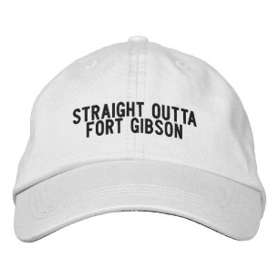 Brodée Casquette de Fort Gibson Oklahoma