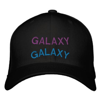Brodée Casquette de galaxie déformé