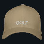 Brodée Casquette de golf<br><div class="desc">PLUS GRAND OBAMA ET D'AUTRES PRÉSIDENTIELS EN DESSOUS !</div>
