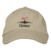 Brodée Casquette de golf A-7 (Devant)