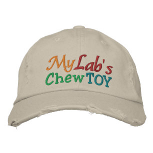 Brodée Casquette de jouets Chew de My Lab par SRF