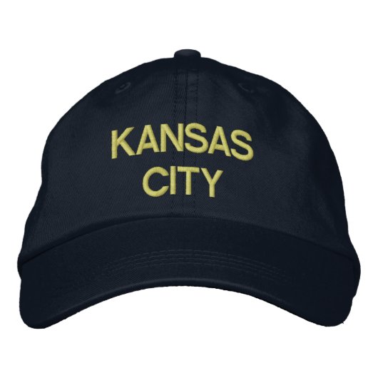 Brodée Casquette de Kansas (Devant)