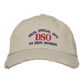 Brodée Casquette de la division Delta du DSO Halo