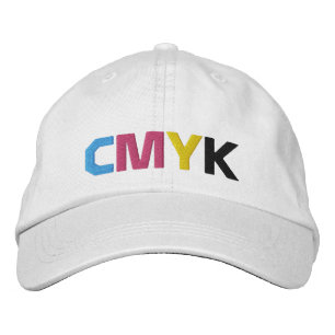 Brodée Casquette de la signature CMYK de Dieline
