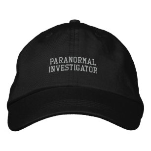 Brodée Casquette de l'enquêteur paranormal