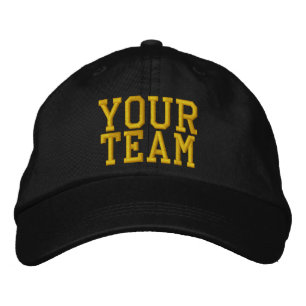 Brodée Casquette de l'équipe noire - SRF