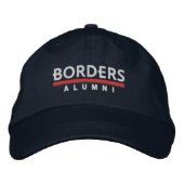 Brodée Casquette de librairie aux frontières (Devant)