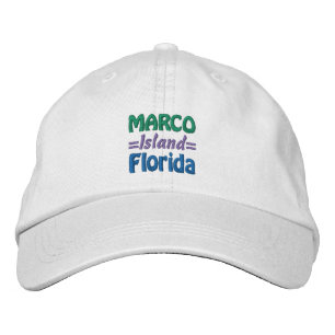 Brodée CASQUETTE de l'ÎLE MARCO