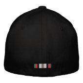 Brodée Casquette de l'insigne d'action de combat vétéran (Dos)