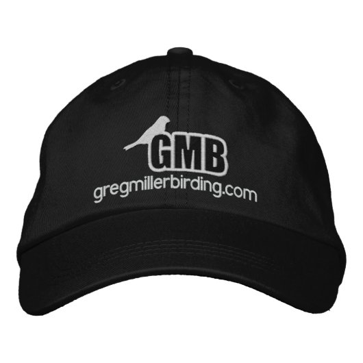 Brodée Casquette de logo brodé de base GMB avec point dou (Devant)