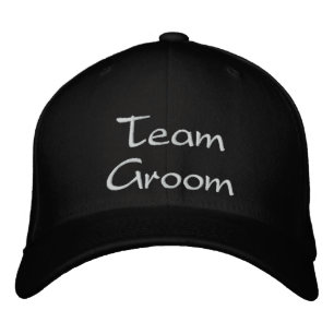 Brodée Casquette de Mariage de groupe d'équipe brodé