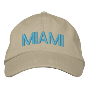Brodée Casquette de Miami