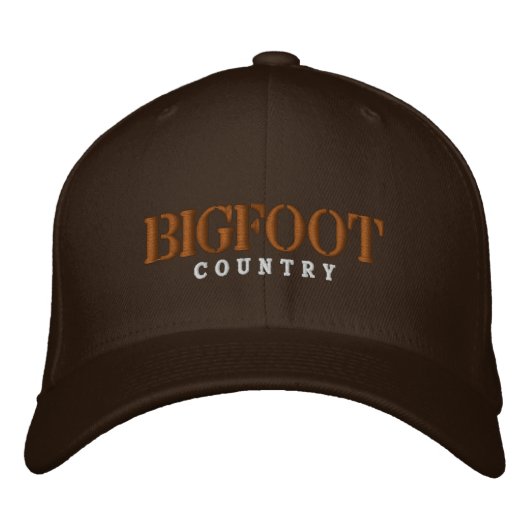 Brodée Casquette de pays Bigfoot (Devant)