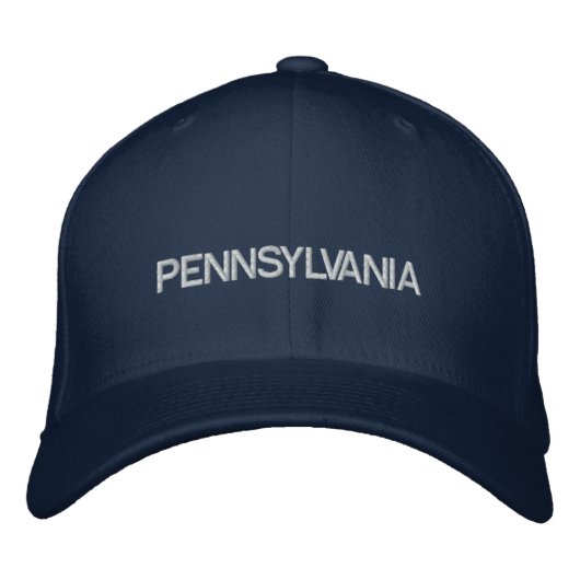 Brodée Casquette de Pennsylvanie (Devant)