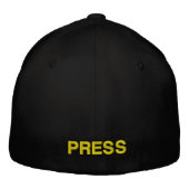 BRODÉE CASQUETTE DE PRESSE (Dos)