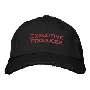 Brodée Casquette de producteur exécutif