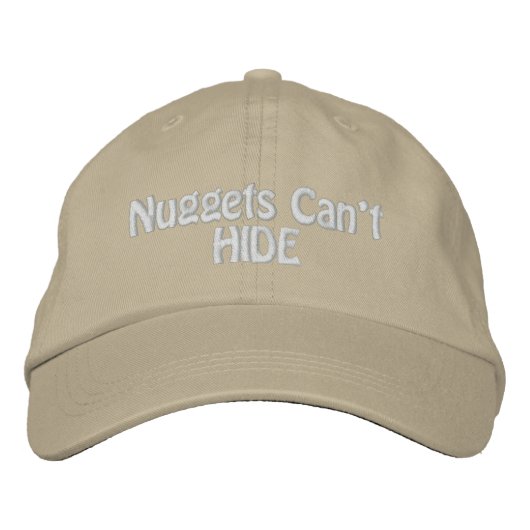 Brodée Casquette de prospection de l'or Nugget Hunter (Devant)