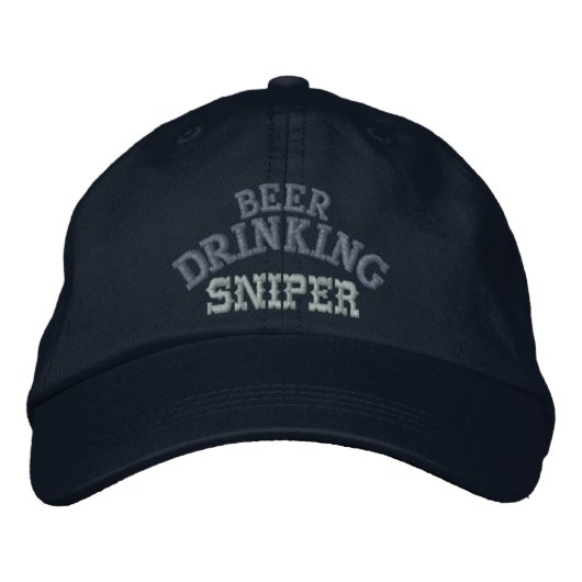 Brodée Casquette de sniper à bière (Devant)
