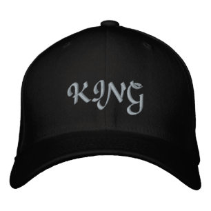 Brodée Casquette de sport élégante en laine Royal Flexfit