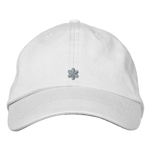 BRODÉE CASQUETTE DE STYLE ART ET DESIGN (Devant)