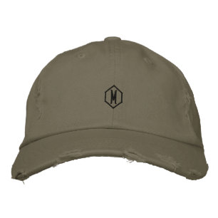 Brodée Casquette de style réglable Light Olive M Nature E