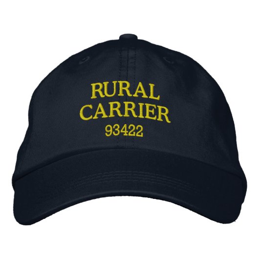 BRODÉE CASQUETTE DE TRANSPORTEUR RURAL (Devant)