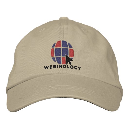 Brodée Casquette de Webinologie (Devant)