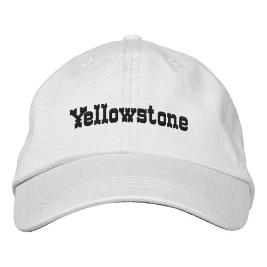 Brodée Casquette de Yellowstone (Devant)