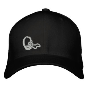 Brodée Casquette d'écouteurs DJ