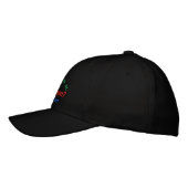 Brodée Casquette d'élévation du mont Blackburn Alaska (Gauche)