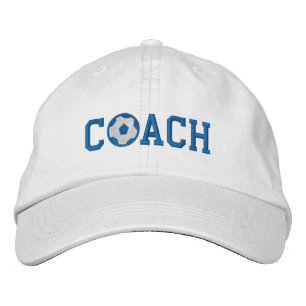 Brodée Casquette d'entraîneur de football