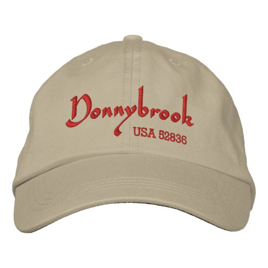 Brodée Casquette d'équipage Donnybrook (Devant)