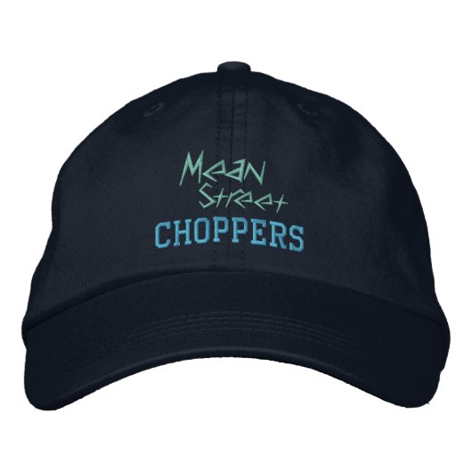 BRODÉE CASQUETTE DES CHOPPERS DE RUE MOYENS (Devant)