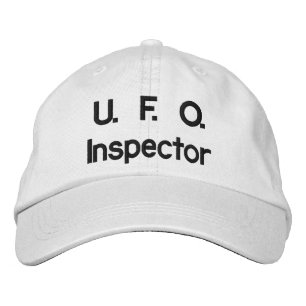 Brodée Casquette des inspecteurs des U.F.O.