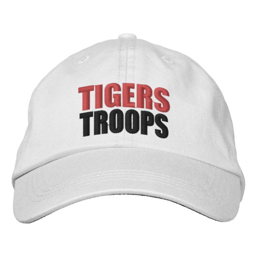 Brodée Casquette des troupes de tigres (Devant)