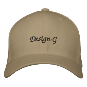 Brodée Casquette Design-G