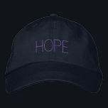 Brodée Casquette d'espoir<br><div class="desc">Casquette de marine avec les mots ESPOIR !</div>