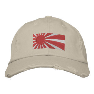 Brodée Casquette DÉTRUIT du soleil levant