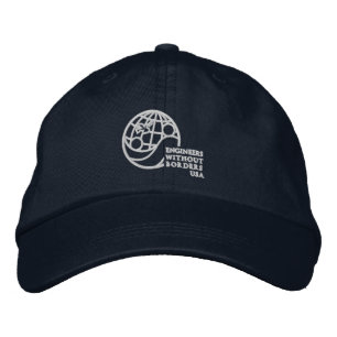 Brodée Casquette d'EWB-USA - marine