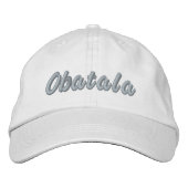 Brodée Casquette d'obatala (Devant)