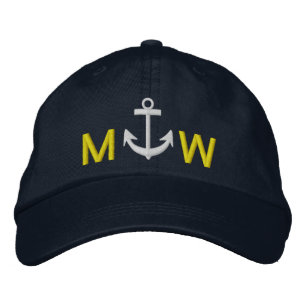 Brodée Casquette du capitaine par SRF