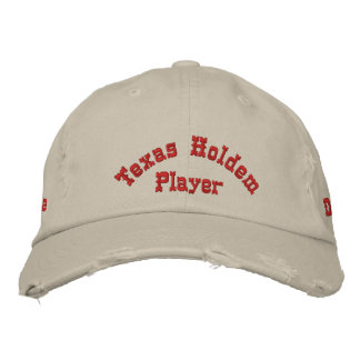 Brodée Casquette du joueur de poker intime