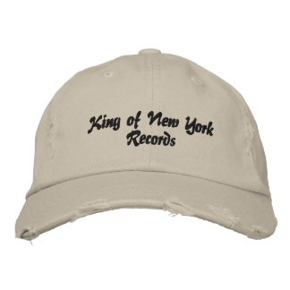 Brodée Casquette du King of New York Records (dix Indiens